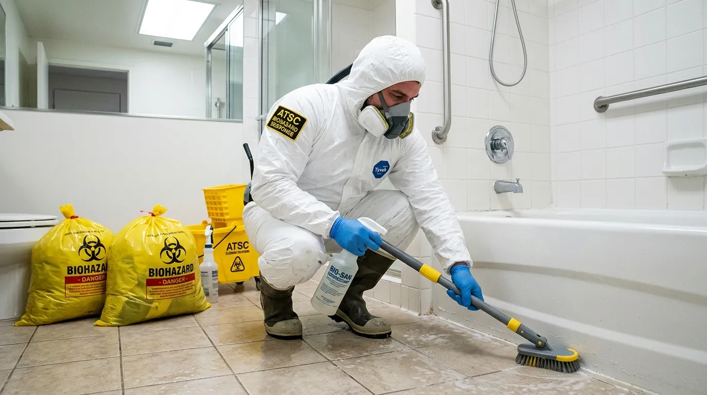 Decontamination equipment deployed for Blood Cleanup in West Sayville